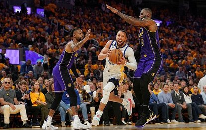 NBA’de Warriors Lakers’ı yenerek seriyi eşitledi