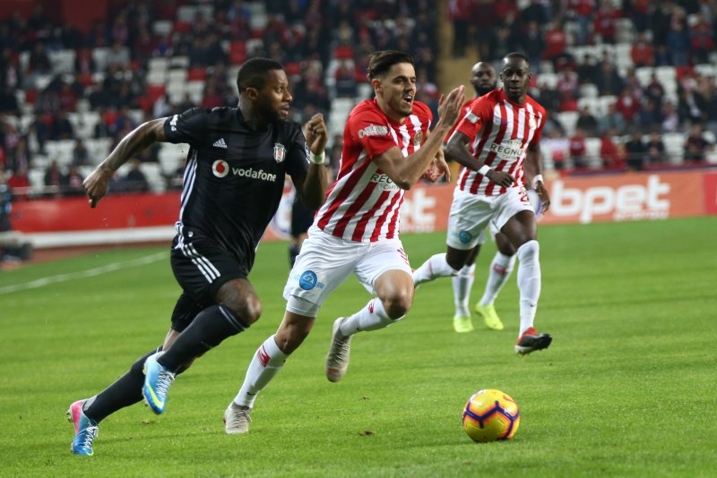 Antalyaspor - Beşiktaş maçından kareler