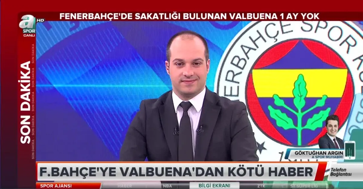 Fenerbahçe'de Valbuena 1 ay yok
