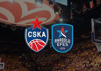 CSKA Moskova-Anadolu Efes maçı ne zaman hangi kanalda?