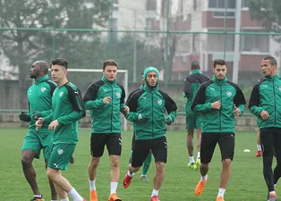Bursaspor'da Osmanlıspor maçı hazırlıkları