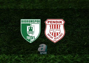 Bodrum FK - Pendikspor maçı ne zaman?