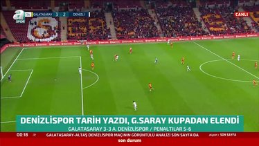Galatasaray Denizlispor maçı sonrası Fatih Tekke: Enteresan bir maç oldu