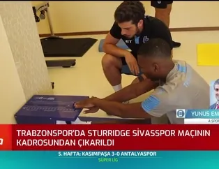 Trabzonspor'a Sturridge'den kötü haber!