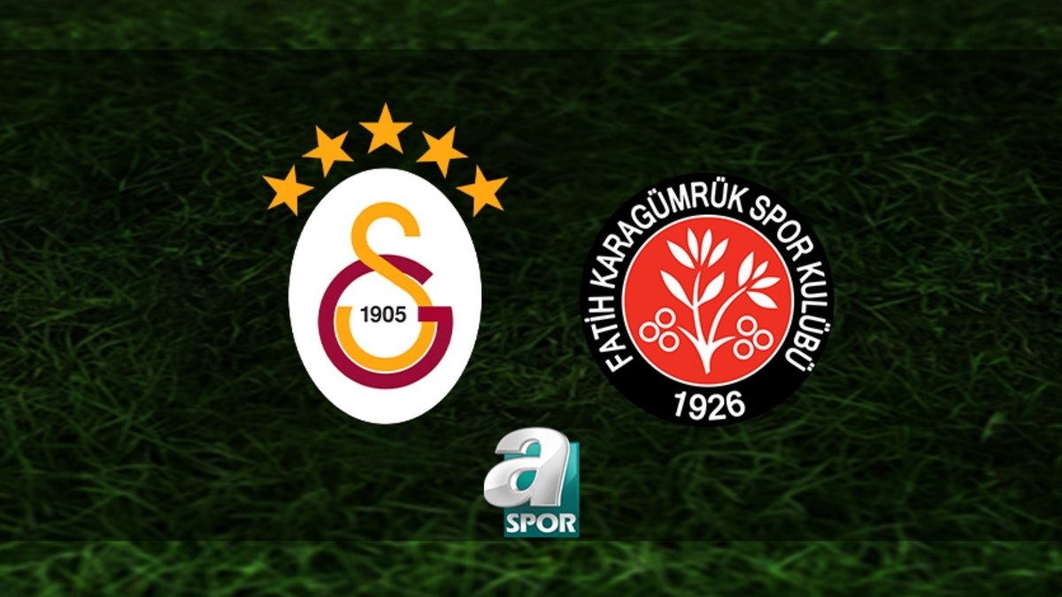GALATASARAY FATİH KARAGÜMRÜK MAÇI CANLI | Galatasaray - Fatih Karagümrük maçı ne zaman, saat kaçta, hangi kanalda? GALATASARAY FATİH KARAGÜMRÜK MAÇI CANLI | Galatasaray - Fatih Karagümrük maçı ne zaman, saat kaçta, hangi kanalda?