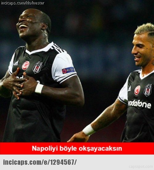 Beşiktaş kazandı capsler patladı