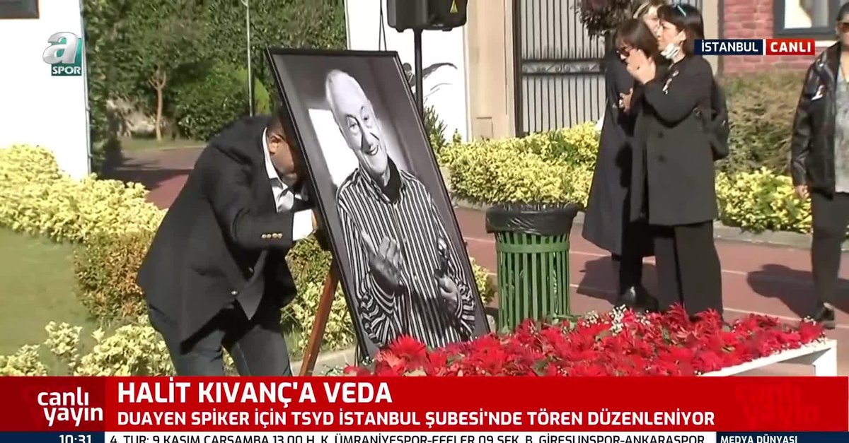 Halit Kıvanç'a son veda!