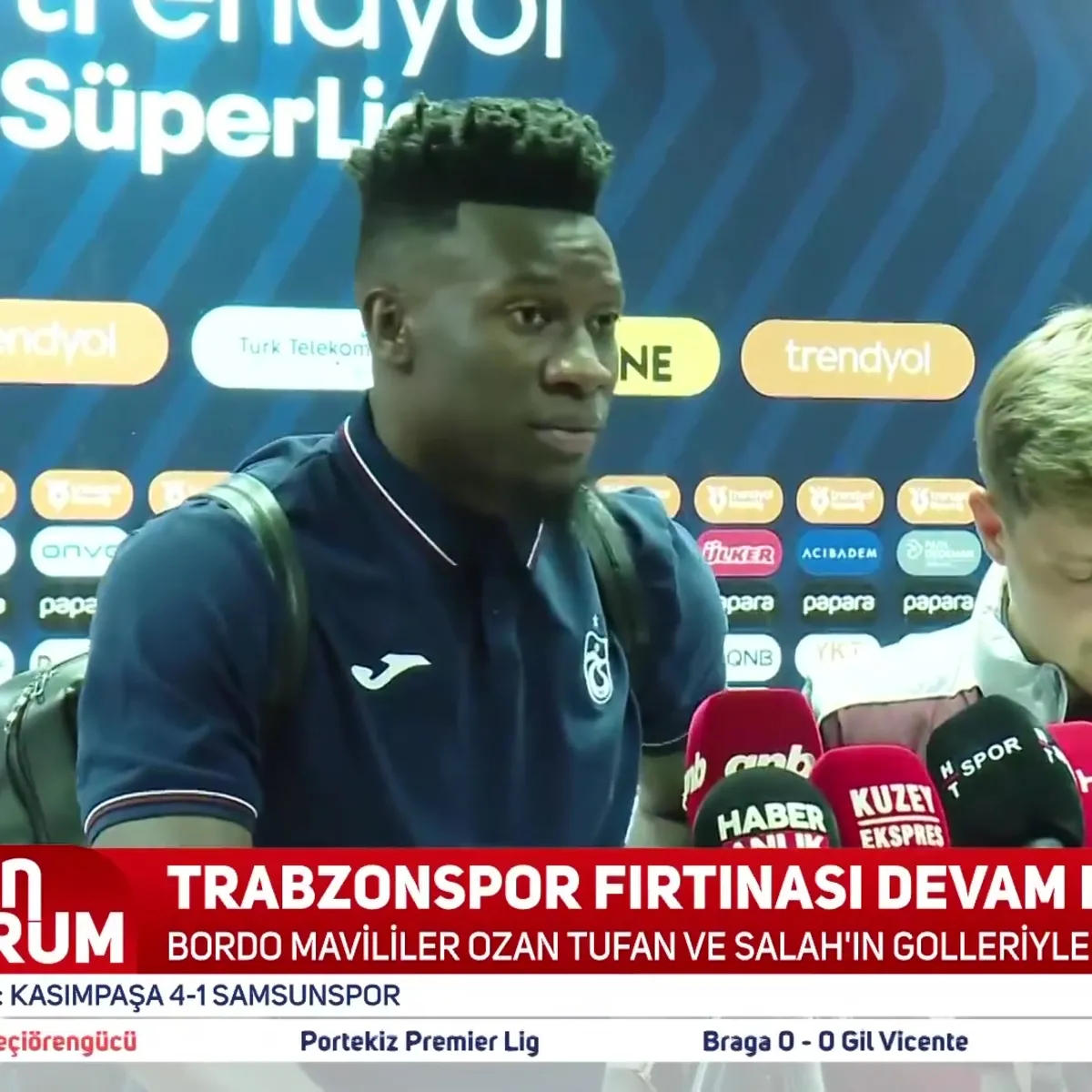 Andre Onana: Doğru yönde ilerliyoruz