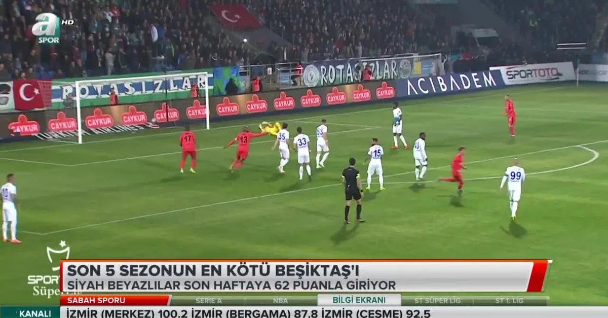 Son 5 sezonun en kötü Beşiktaş'ı