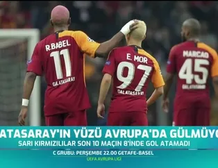 Galatasaray'ın yüzü Avrupa'da gülmüyor