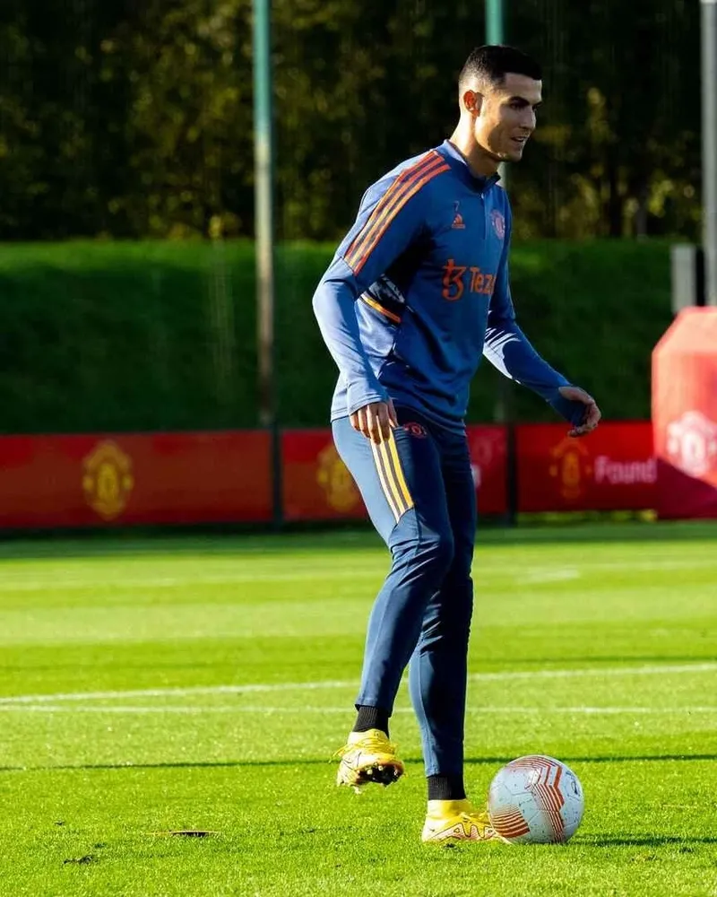 Manchester United'da Cristiano Ronaldo A Takım'la çalışmalara başladı - 1