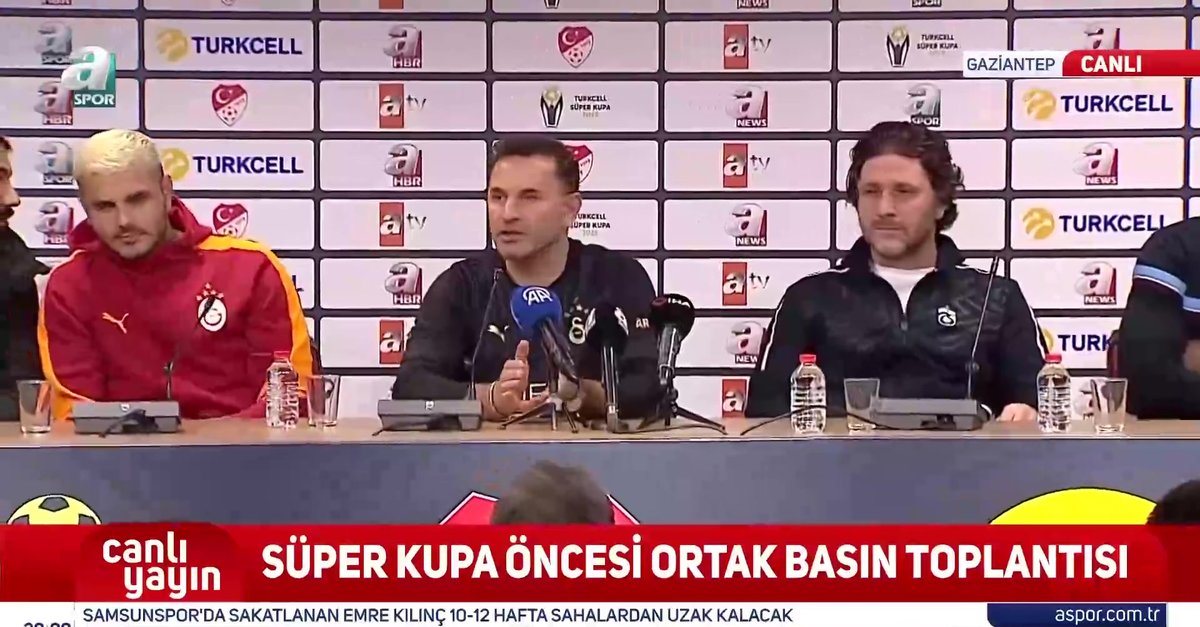 Okan Buruk ve Fatih Tekke'den açıklamalar!