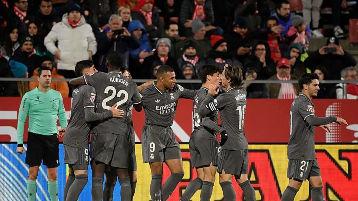 Girona 0-3 Real Madrid (MAÇ SONUCU-ÖZET)