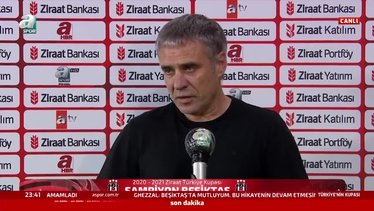Antalyaspor - Beşiktaş maçının ardından Ersun Yanal açıklamalarda bulundu! "Pozisyonları atsak çevirebilirdik..."