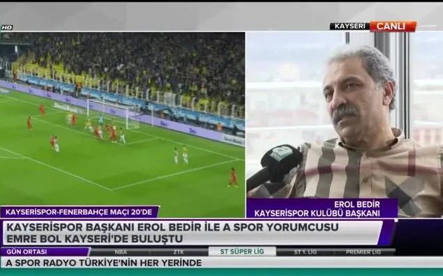 Erol Bedir'den flaş Fenerbahçe açıklaması