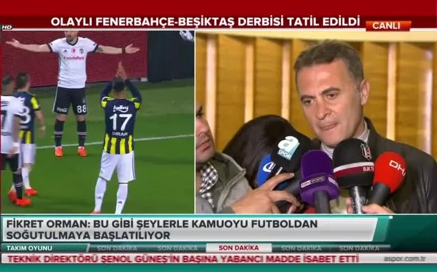 Fikret Orman: Fenerbahçe'den kimse aramadı