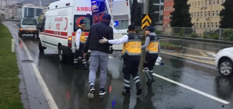 Kweuke, trafik kazası geçirdi - 1