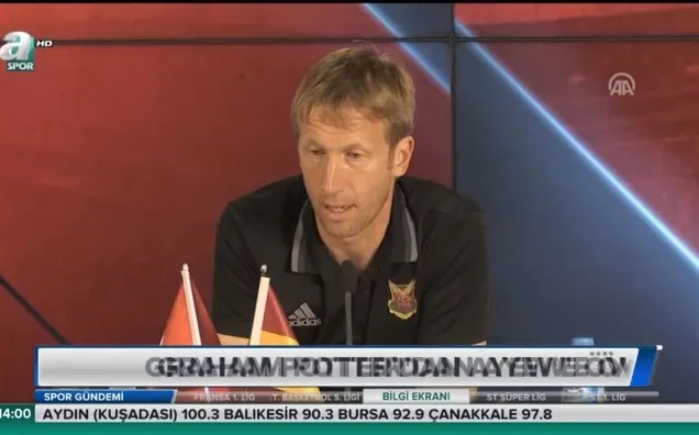 Graham Potter'dan Ayew'e övgü