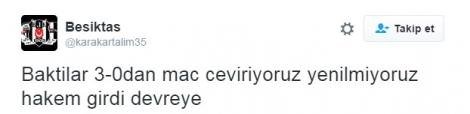 Twitter’da Beşiktaş isyanı