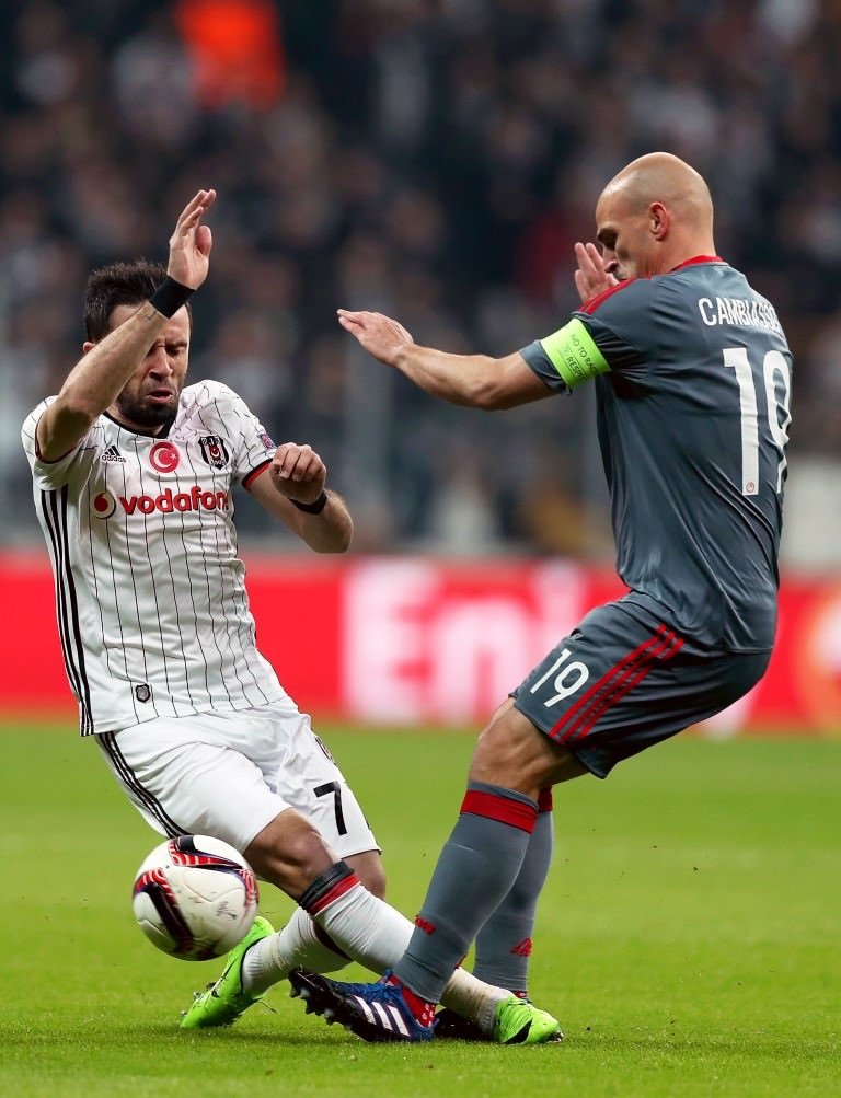 Beşiktaş maçına damga vuran koreografi
