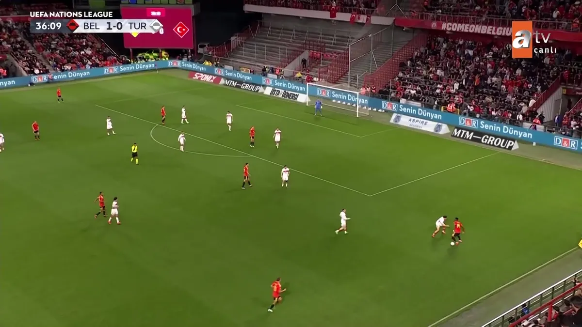 Lukebakio ile Belçika 2. gole yaklaştı!