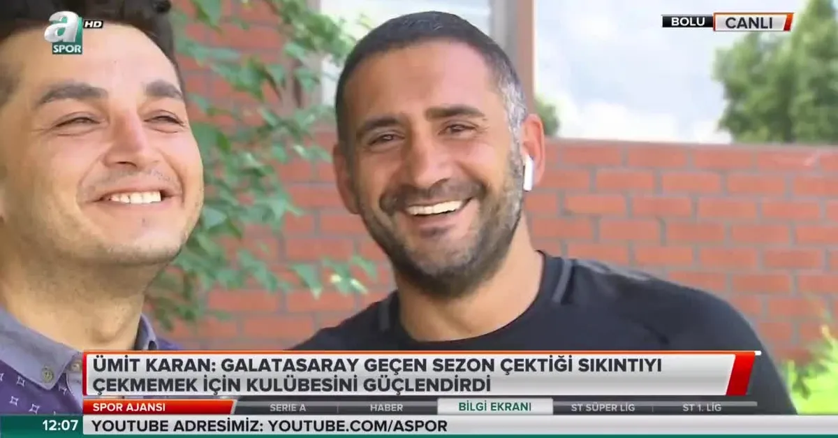 Ümit Karan'dan A Spor'a özel açıklamalar