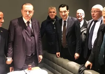 UEFA'dan Cumhurbaşkanı Erdoğan'a tebrik