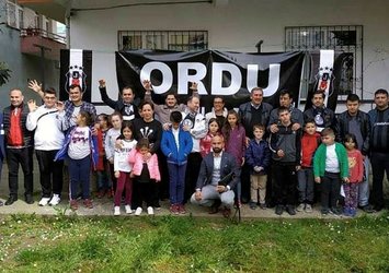 ‘Özel çocuklar’ın Beşiktaş sevgisi