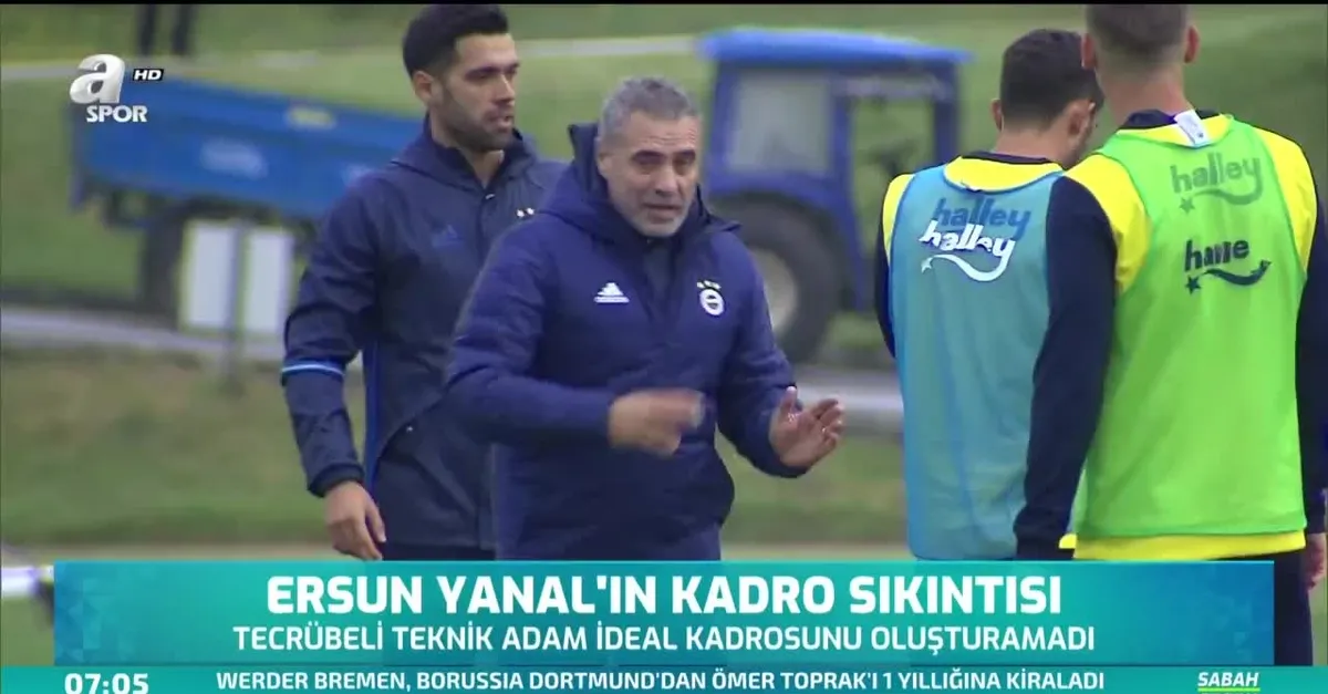 Ersun Yanal'ın kadro sıkıntısı