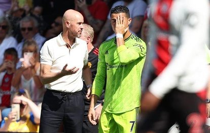 Erik ten Hag’tan Cristiano Ronaldo açıklaması! Takımdan ayrılacak mı?