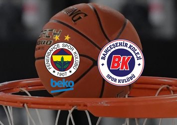 Fenerbahçe Beko - Bahçeşehir Koleji maçı hangi kanalda?