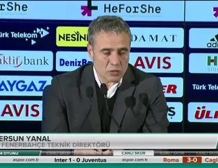 Ersun Yanal: Biz kazanmak için oynarız