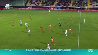 Alanyaspor Adanaspor Ziraat Turkiye Kupasi