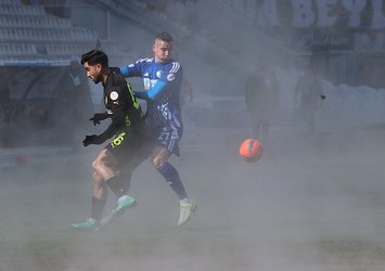 Erzurum'da film gibi maç!