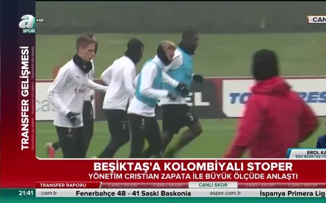 Beşiktaş'a Kolombiyalı stoper