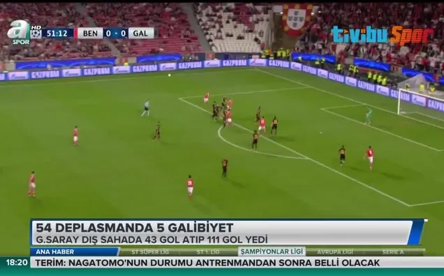 Galatasaray deplasmanda galibiyete hasret