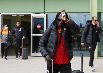 Galatasaray kafilesi İzmir'de!