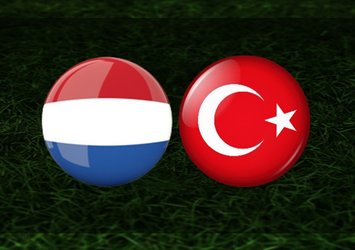 Hollanda Türkiye | İlk 11'ler belli oldu