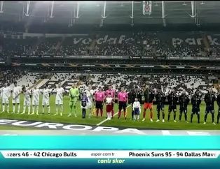 Beşiktaş şanssızlığını kırdı