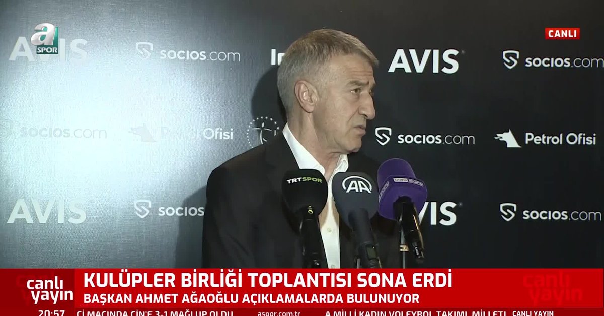 Kulüpler Birliği Başkanı Ahmet Ağaoğlu'ndan açıklamalar! 'Görevi devrediyorum'