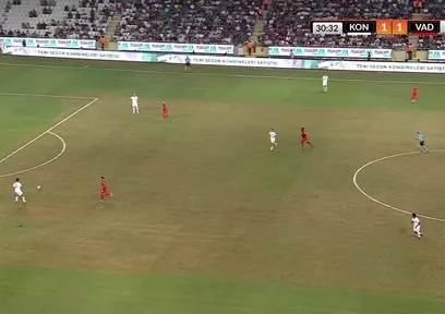 GOL | Konyaspor 1-2 Vaduz