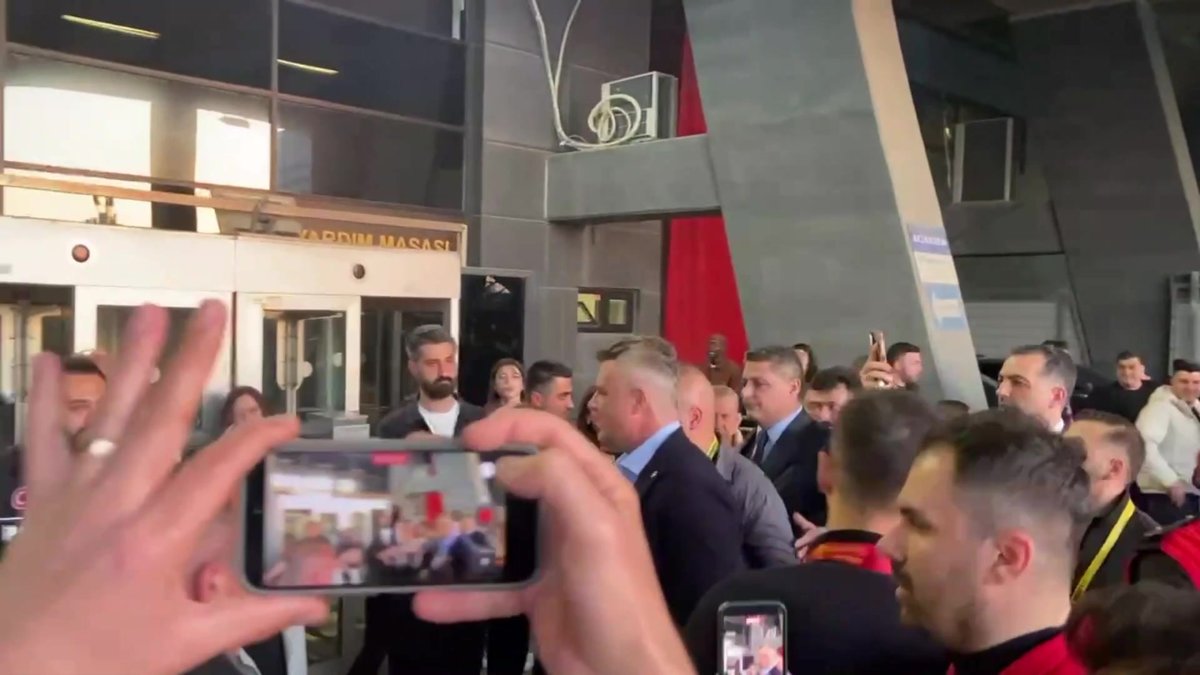 Fenerbahçe Başkanı Sadettin Saran Rams Park’a geldi