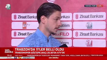 Enis Destan Göztepe maçı öncesi konuştu