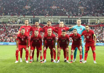 İşte A Milli Takım'ın sıralaması!