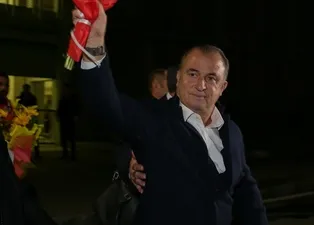 Galatasaray'a coşkulu karşılama