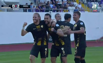 GOL | Sinopspor 0-2 Orduspor 1967