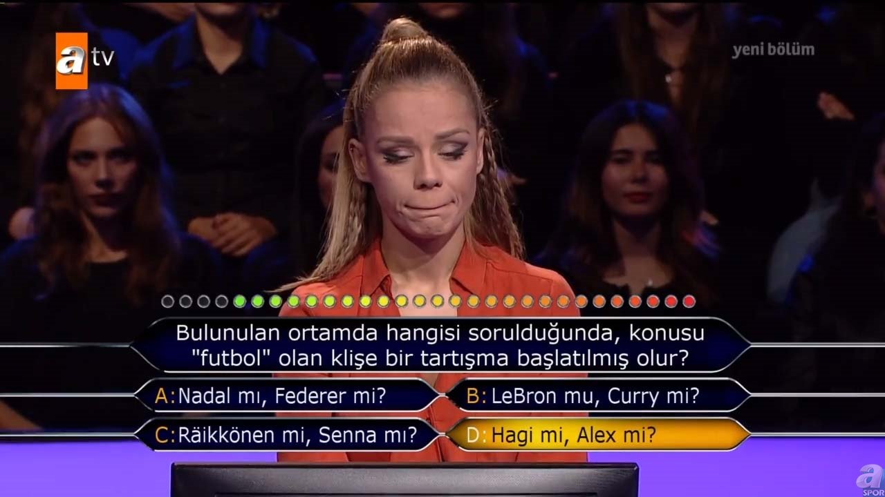 Kim Milyoner Olmak İster’de ’futbol’ sorusu geceye damga vurdu!