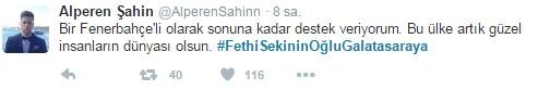 Galatasaray, Fethi Sekin’in oğlu için söz verdi