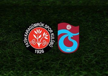 Karagümrük - Trabzonspor maçı saat kaçta ve hangi kanalda?