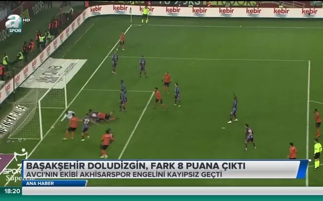 Başakşehir doludizgin! Fark 8 puana çıktı